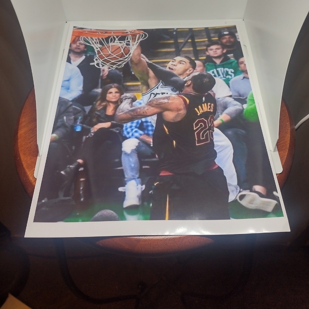 Jayson Tatum Celtics Epson Basketball Slam Dunk💥8.5x11 Ultra Glossy Posters Set
